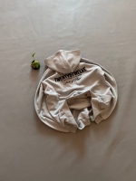 هودی سه نخ پنبه گرم بالا داخل کرک دار صد در صد پنبه