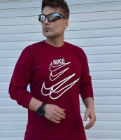 تیشرت آستین بلند NIKE زرشکی
