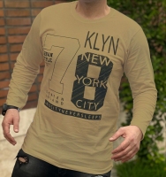 تیشرت آستین بلند 78 نسکافه ای