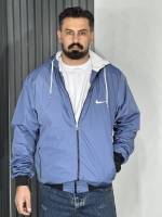 بادگیر داخل خز مردانه رنگ آبی