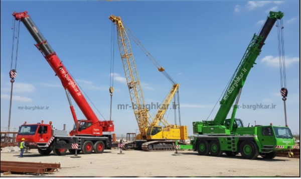 انواع جرثقیل : راهنمای جامع شناخت ماشین آلات بالابری