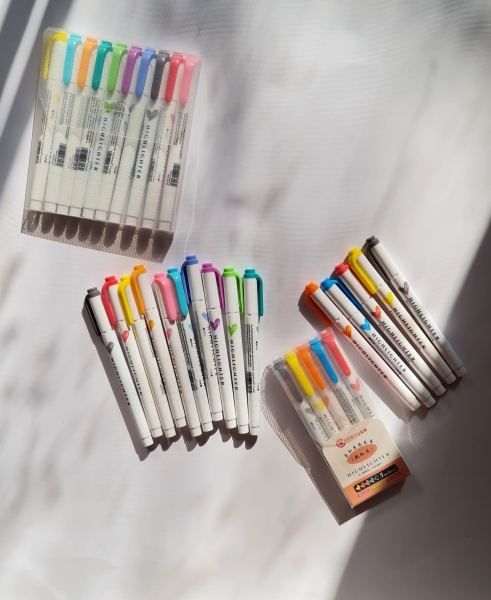 هایلایتر پینترستی دوسر 5 رنگ