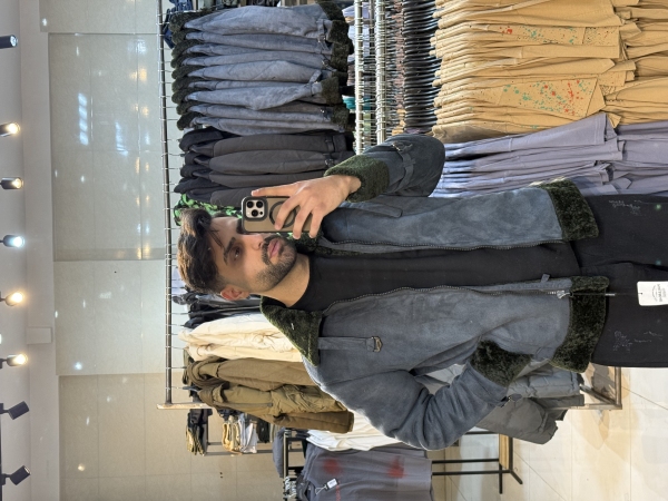 کاپشن بوفالو سورمه ای