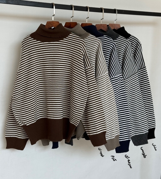 شومیز بافت راه راه