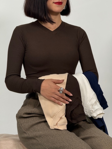 شومیز کبریتی یقه هفت