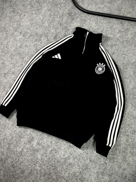 نیم زیپ 3نخ German مشکی P