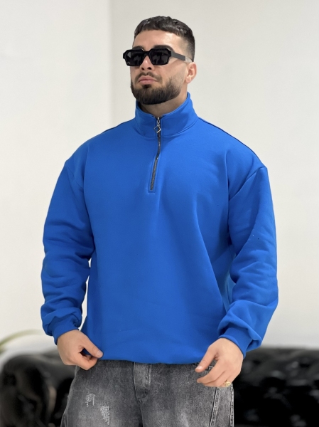 نیم زیپ 3نخ Calvin آبی