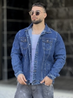 کت جین باکسی ZARA آبی تیره