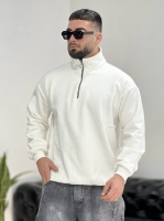 نیم زیپ 3نخ Calvin سفید