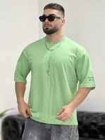 تیشرت 2نخ Font سبز پاستیلی