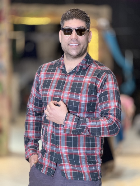 پیراهن پارچه ای درجه یک پیراهن کلاسیک