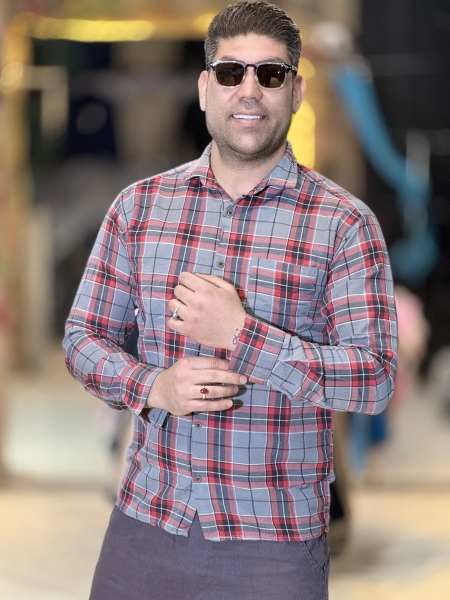 پیراهن پارچه ای درجه یک پیراهن کلاسیک