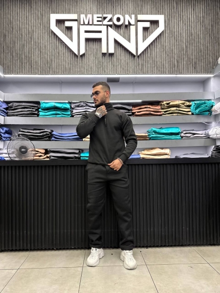 ست نیم زیپ مشکی