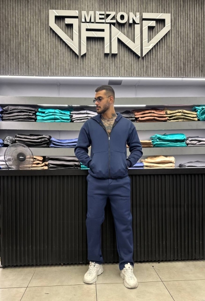 ست سوئیشرت شلوار سرمه ای