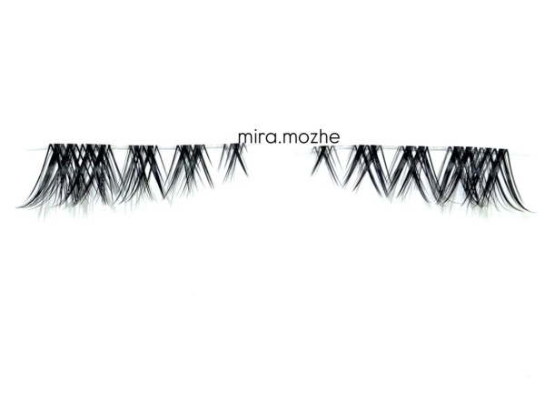 مژه ریسه ای اماده نصب عروس