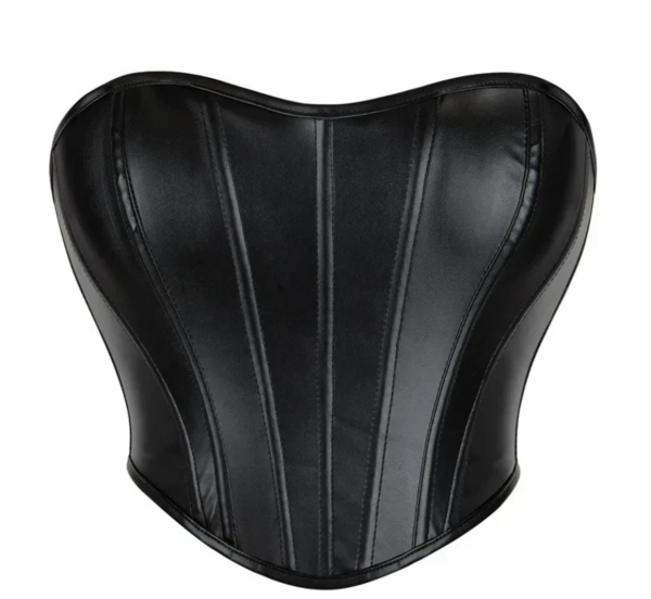 نیمتنه چرم زنانه مشکی