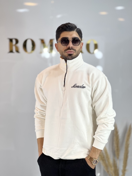 دورس نیم زیپ Vip Man سفید