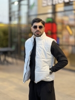 پافر شمعی باکسی Hem سفید