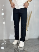 شلوار راسته جین Zol سرمه ای گازوییلی کد 112