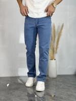 شلوار راسته جین Zol آبی روشن کد 220