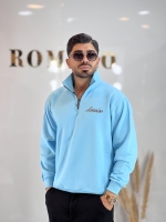 دورس نیم زیپ Vip Man آبی آسمانی