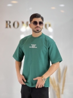 تیشرت دورس سه نخ ضخیم SBD سبز