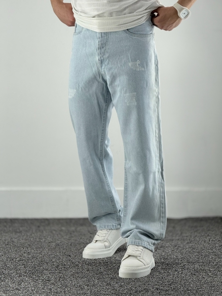 نیم بگ جین یخی کد 710