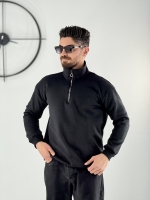 دورس نیم زیپ مشکی