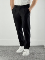 شلوار کلاسیک کمر انگلیسی مشکی