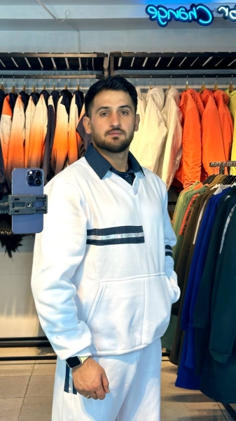 ست شلوار دورس قواره آزاد رنگ سفید