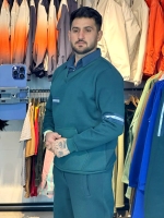 ست شلوار دورس قواره آزاد رنگ کله غازی