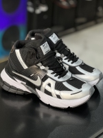 کتونی V2K ساقدار مشکی نقره ای کد 294