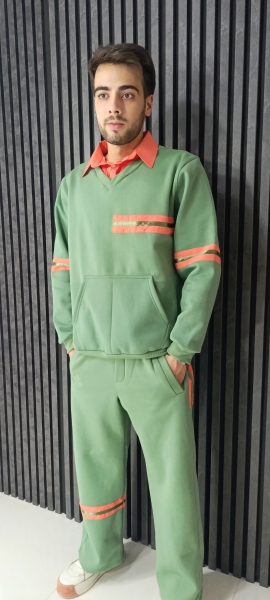 ست دورس یقه پیراهنی