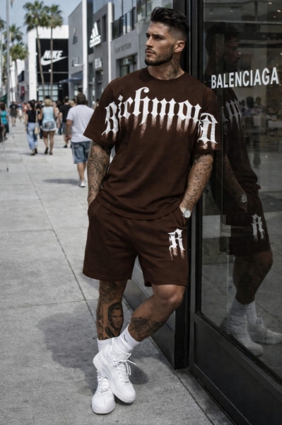 ست تیشرت شلوارک نخ پنبه ضمانتی قواره دار