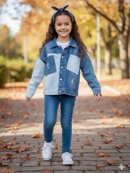 کت دو رنگ جین