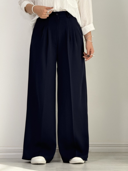 شلوار بگ کرپ سان