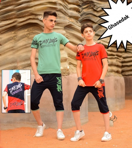 تیشرت شلوارک سایز60. 65