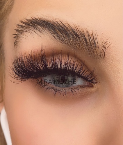 مژه یکسره VIP دنباله دار فردار بوته ای new