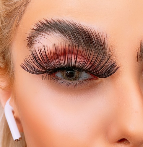 مژه مصنوعی یکسره سیلکی مناسبتی خیلی بلند کم فر