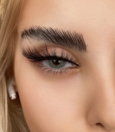 مژه یکسره سیلکی دنباله دار بوته ای ضربدری