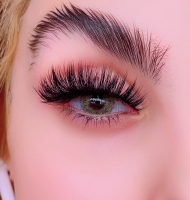 مژه یکسره Vip گِرد لخت بوته ای ضربدری