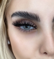 مژه یکسره vip دنباله دار بوته ای شلوغ پر و بلند