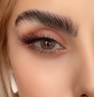 مژه نیمه ی چشم دنباله دار کم فر