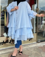 مانتو مزونی آستین عروسکی