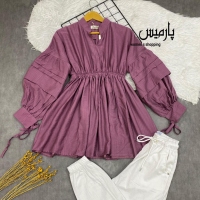 مانتو عروسکی آستین پلیسه