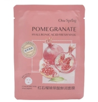 ماسک ورقه ای Pomegranate برند OneSpring حجم 25 گرم