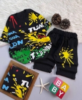 تیشرت شلوارک آبرنگی45. 50