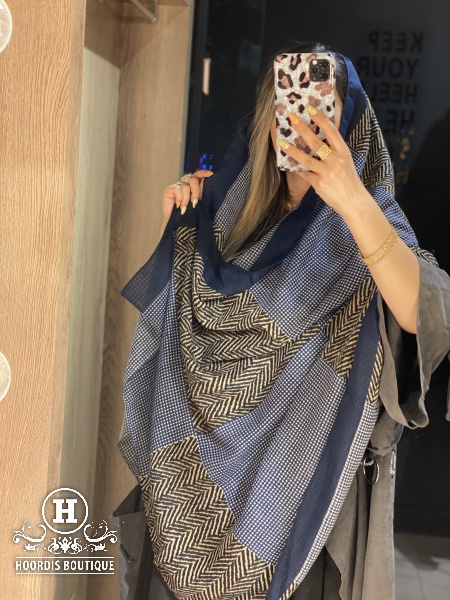 شال طرح پیچازی پاییزه