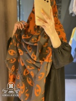شال موهر طرح چشم