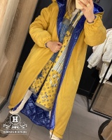کاپشن کلاهدار دورو